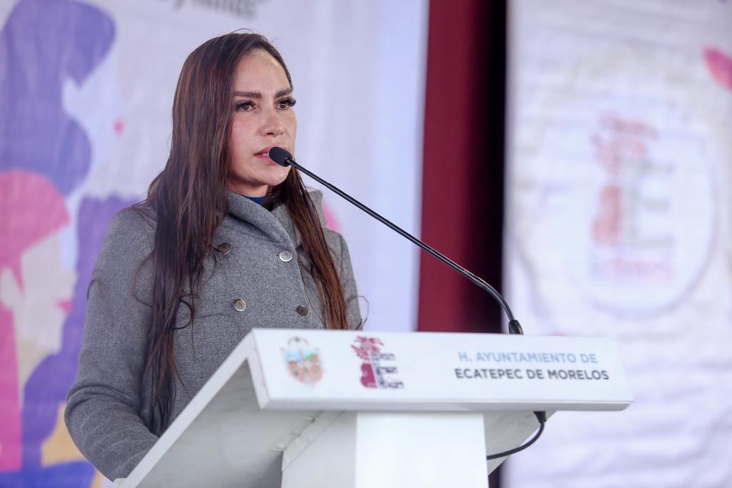 Esmeralda Vallejo: Ecatepec apoya a más de 30 mil mujeres para combatir la violencia intrafamiliar