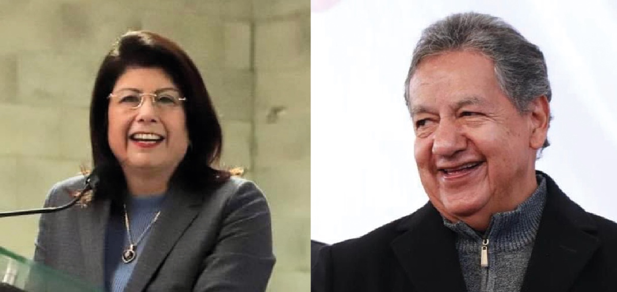 Higinio Martínez y Mariela Gutiérrez precandidatos al Senado