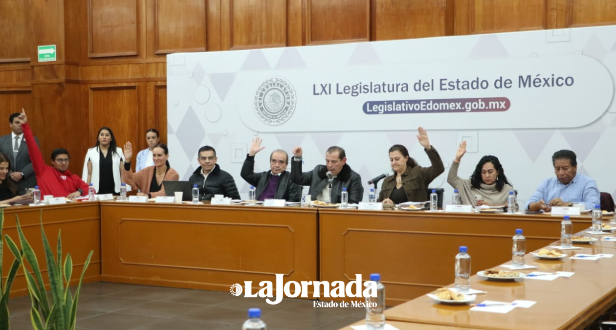 Edomex: Aprueban en comisiones paquete fiscal 2024