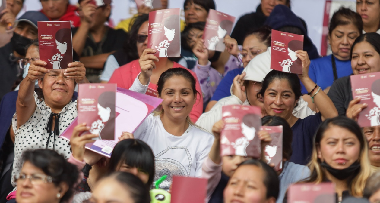 La 400 mil beneficiadas del programa “Mujeres con Bienestar”, tendrán el primer deposito el 21 de diciembre