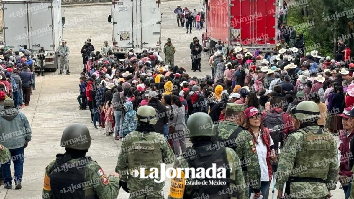 Texcaltitlán: Vecinos reciben ayuda social en Texcapilla tras enfrentamiento con crimen organizado