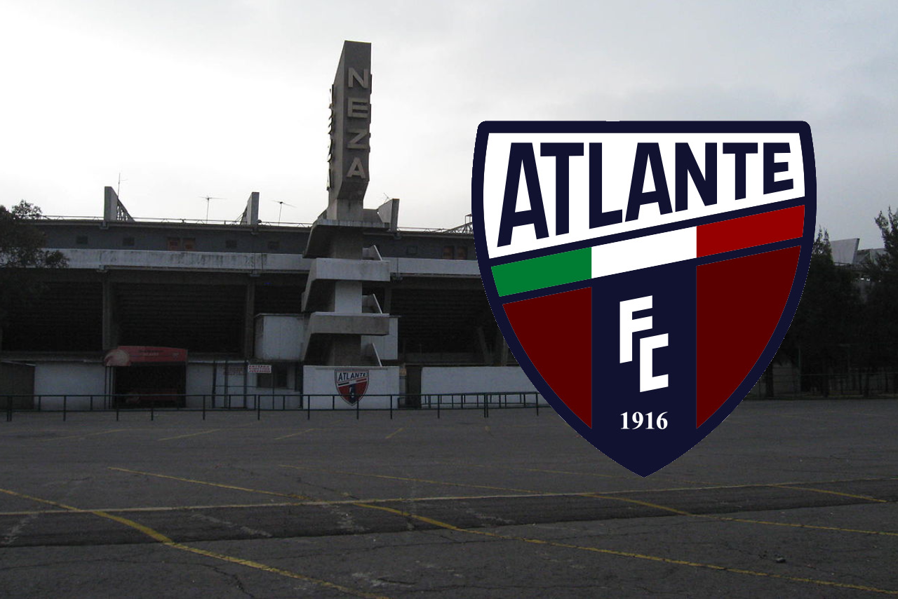 Foto del Estadio Neza 86, que podría volver a ser casa del Atlante.