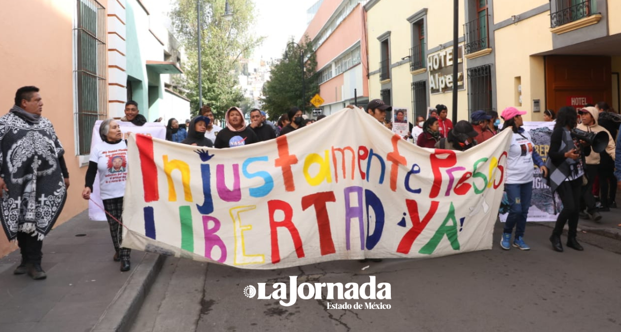 Toluca: Piden libertad para los injustamente presos