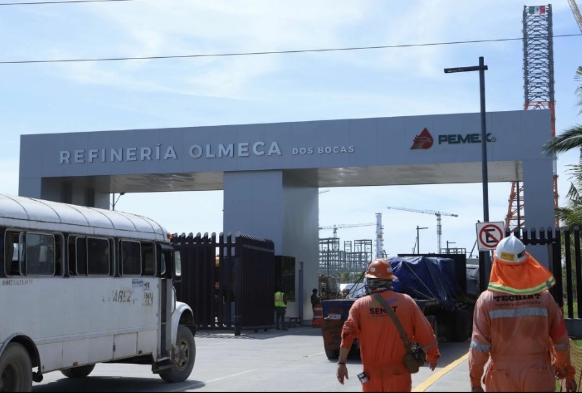 Dos Bocas iniciará refinación a partir del 31 de enero: Pemex