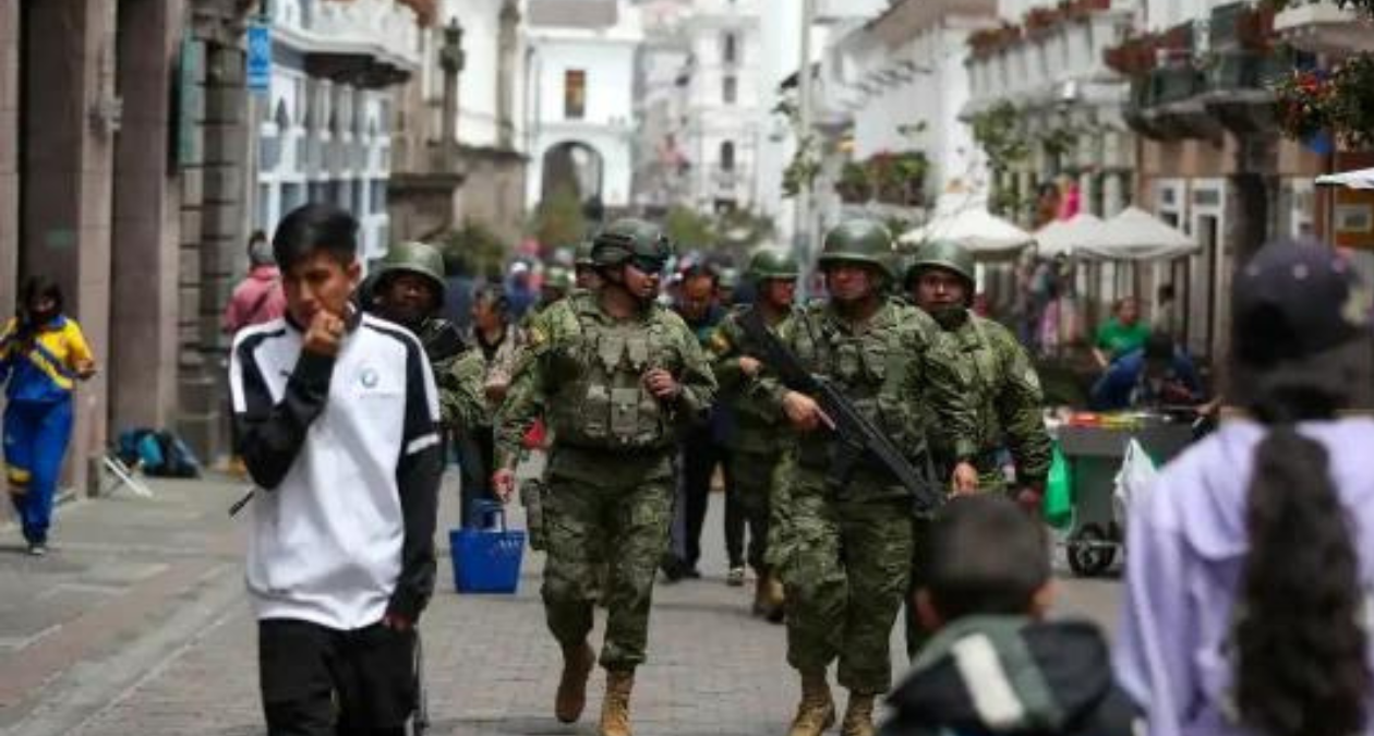 Ecuador: Daniel Noboa declara “Conflicto Armado Interno”, despliega fuerzas militares