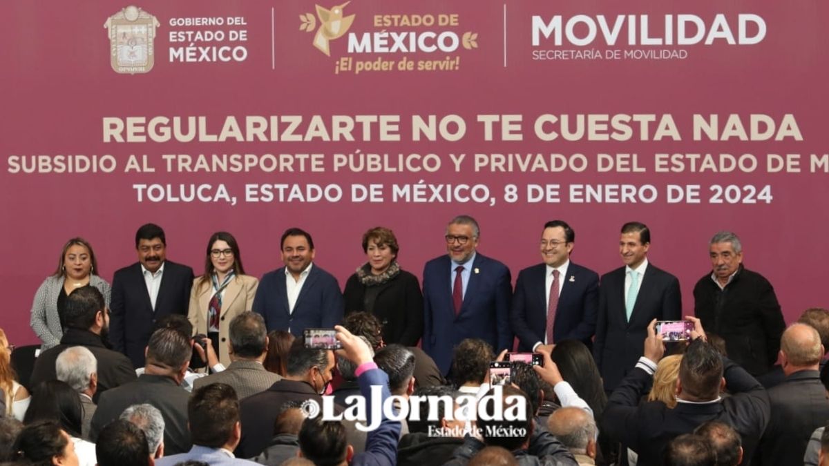 Edomex: Anuncian subsidios para transporte y concesionarios