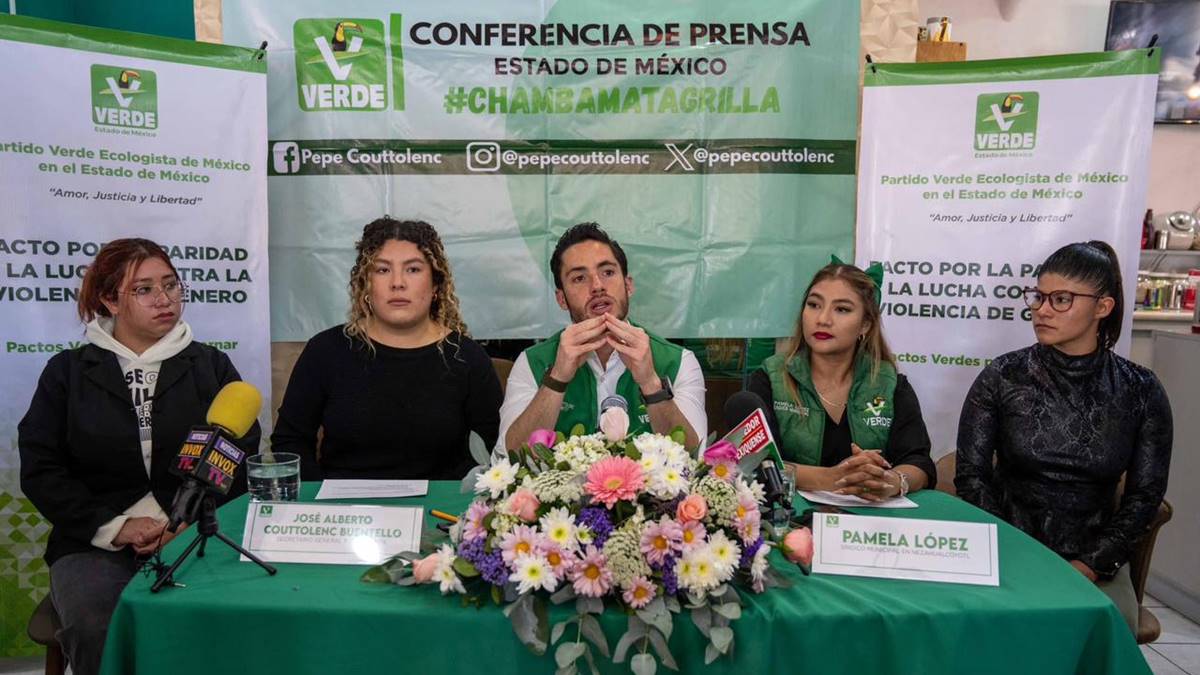 Partido Verde en el Edomex negará candidaturas a violentadores de mujeres y a deudores alimenticios