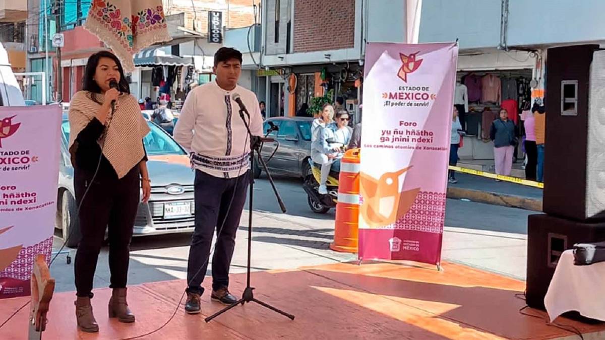 Xonacatlán: Realizan foro para fomentar cultura otomí