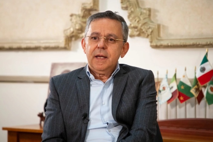 El subsecretario de Desarrollo Democrático, Participación Social y Asuntos Religiosos de la Secretaría de Gobernación fue designado por el Presidente Andrés Manuel López Obrador en e 2022 a cubrir dicho cargo. Foto: La Jornada