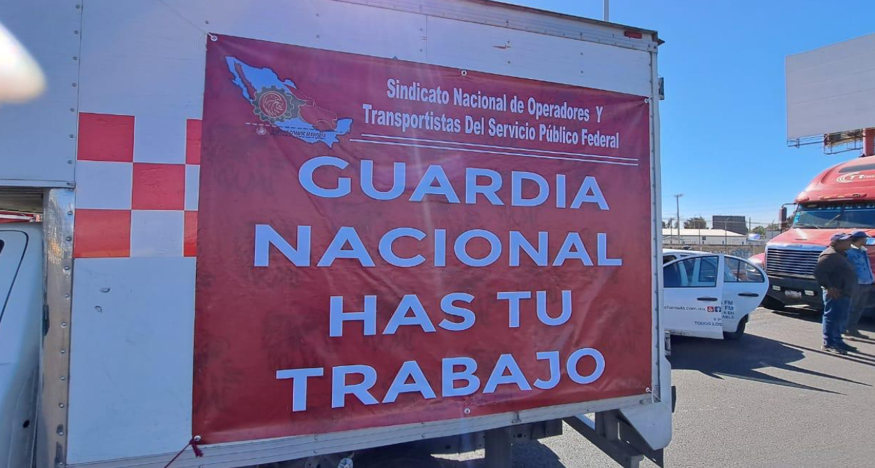 México-Pachuca: Transportistas protestan por mayor seguridad en carreteras