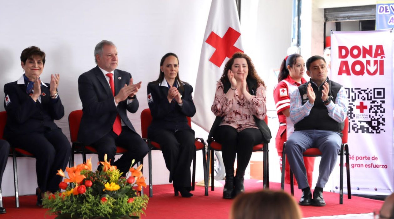 Inicia Colecta Anual 2024 de la Cruz Roja Mexicana en Edomex