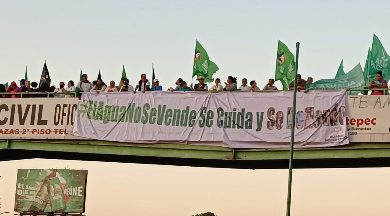 Ecatepec: Vecinos respaldan iniciativa Federal, que evita concesiones de agua en zonas de escasez