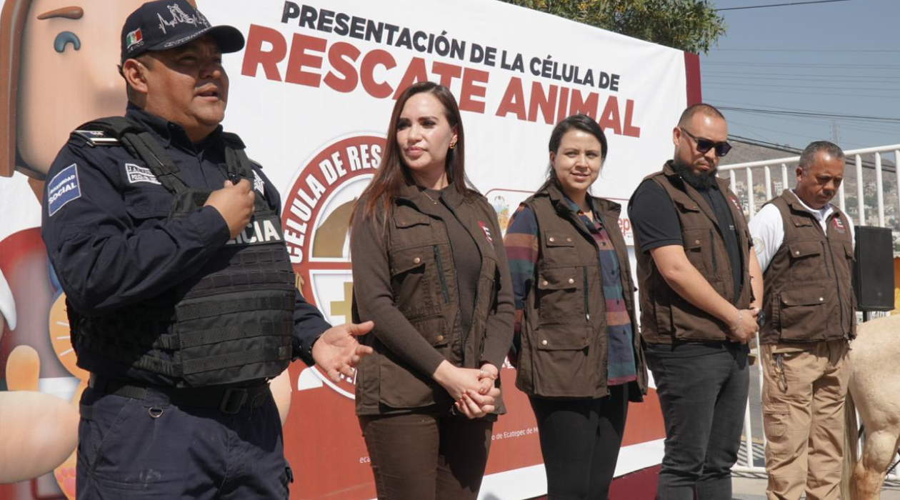 Esmeralda Vallejo pone en marcha la primera Célula de Rescate Animal de Ecatepec