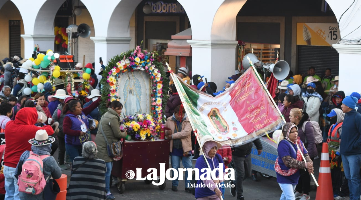 Peregrinos hacia el Tepeyac, tradición, fe y perseverancia