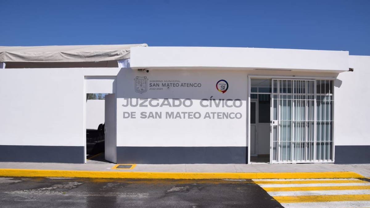 San Mateo Atenco: Se suma a proyecto estatal de juzgado cívico