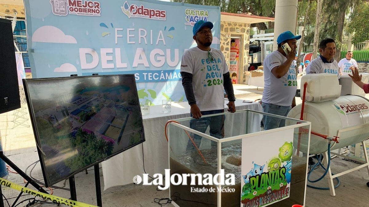 Tecámac: Enseñan a niños sobre el reúso del agua y la cultura de pago