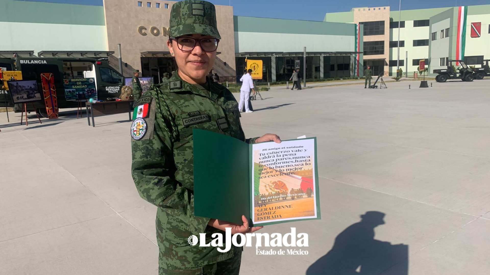 Tecámac: Elementos del Ejército Mexicano reciben emotivas cartas de niños al conmemorar su día