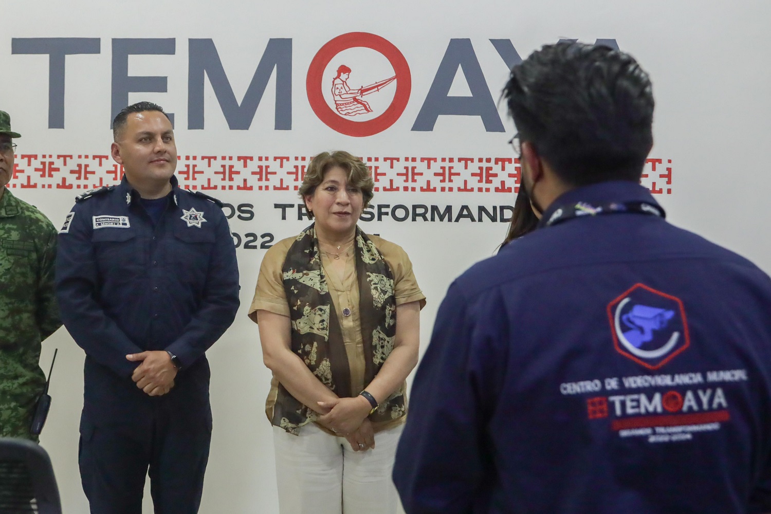 Temoaya: Inauguran Centro de Videovigilancia Municipal