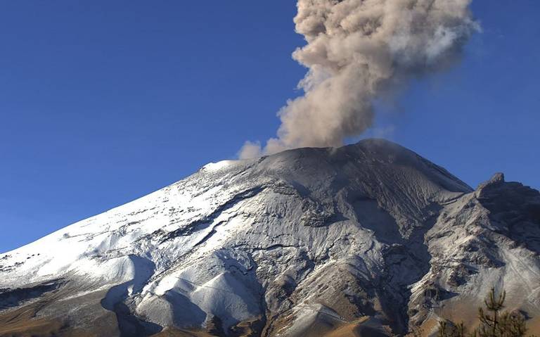 Reportan actividad constante del Popocatépetl