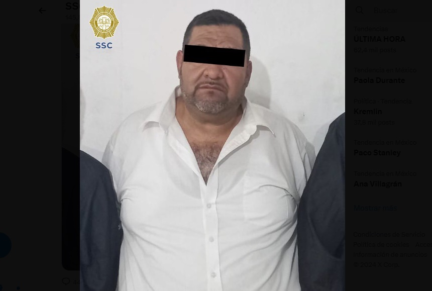 Detienen a “El Bola”, líder de narcomenudistas que operaban en el Edomex