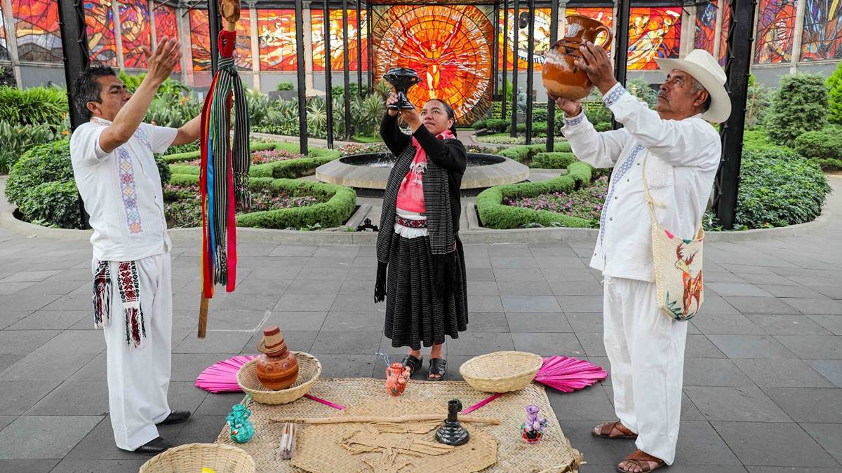 Celebran pueblos originarios el Festival del Quinto Sol