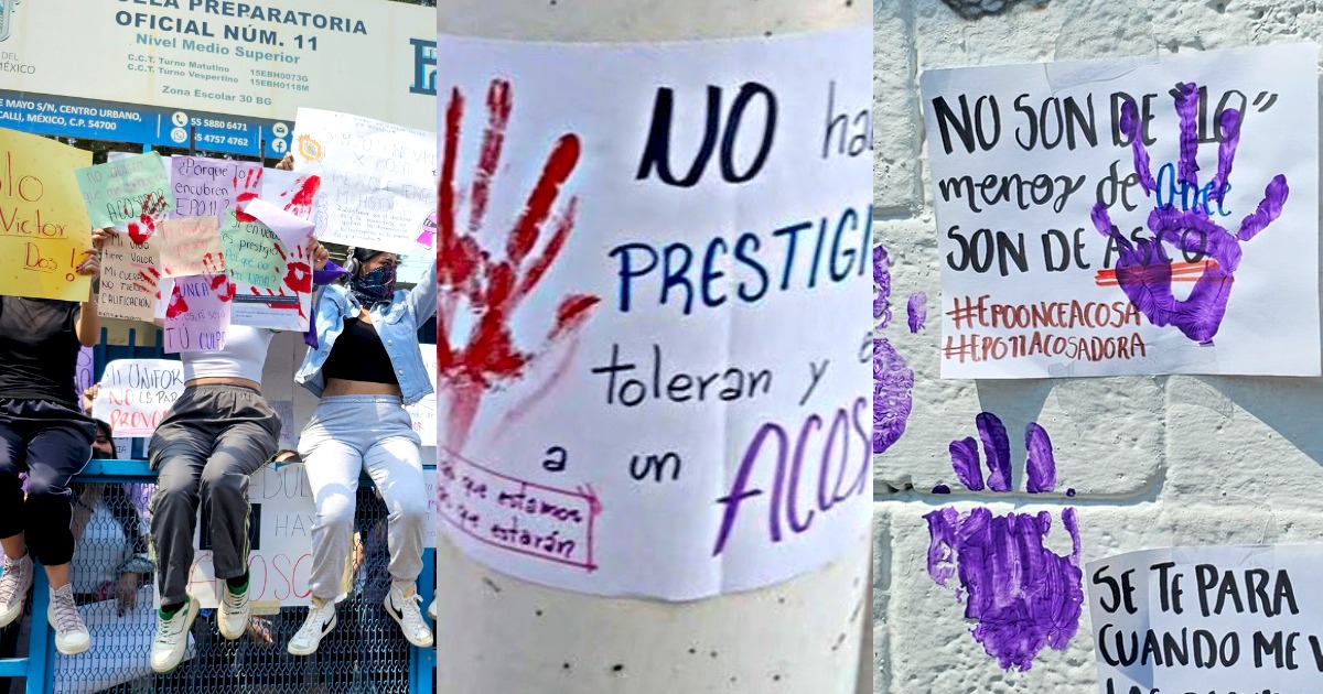 Alumnas de Prepa 11 denuncian acoso sexual y logran destitución de profesor en Cuautitlán Izcalli