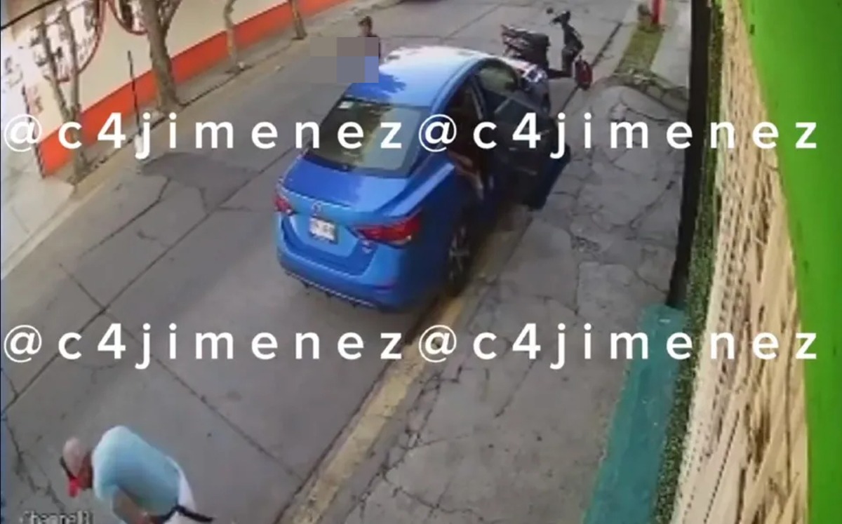 VIDEO: Asesinan a padre y dejan herida de gravedad a niña de 6 años en Neza