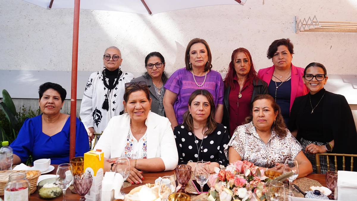 Xóchitl Gálvez se compromete con las madres buscadoras