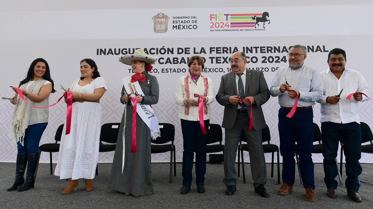 Delfina Gómez inaugura Feria Internacional del Caballo