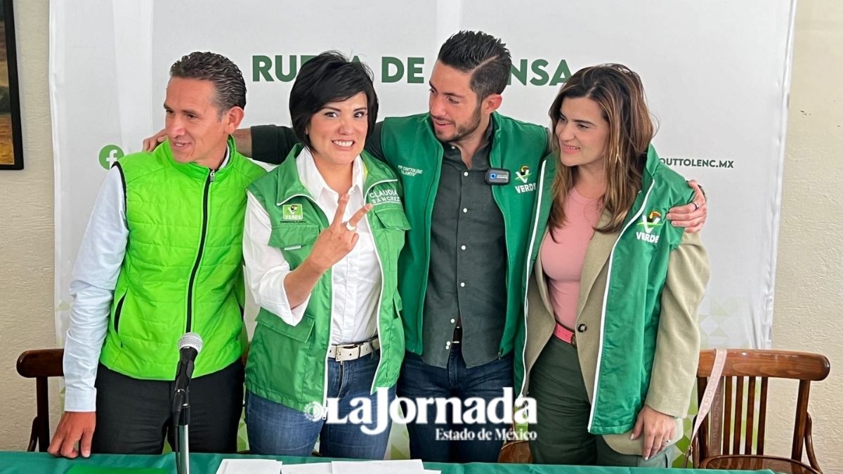 PVEM anuncia candidatura de Claudia Sánchez por distrito 18 de Huixquilucan