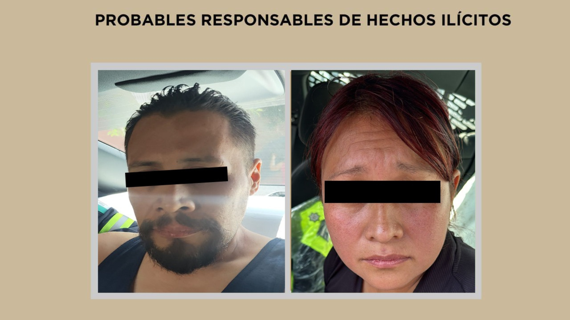 Ixtapaluca: Detenidos madre y padrastro, por cometer abuso sexual y trata de personas con sus hijas