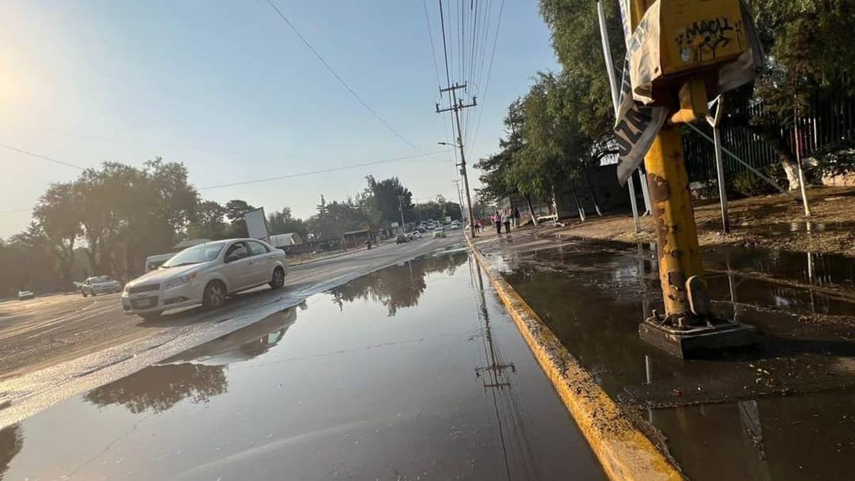 Cuautitlán Izcalli: Empresa fractura red de agua potable