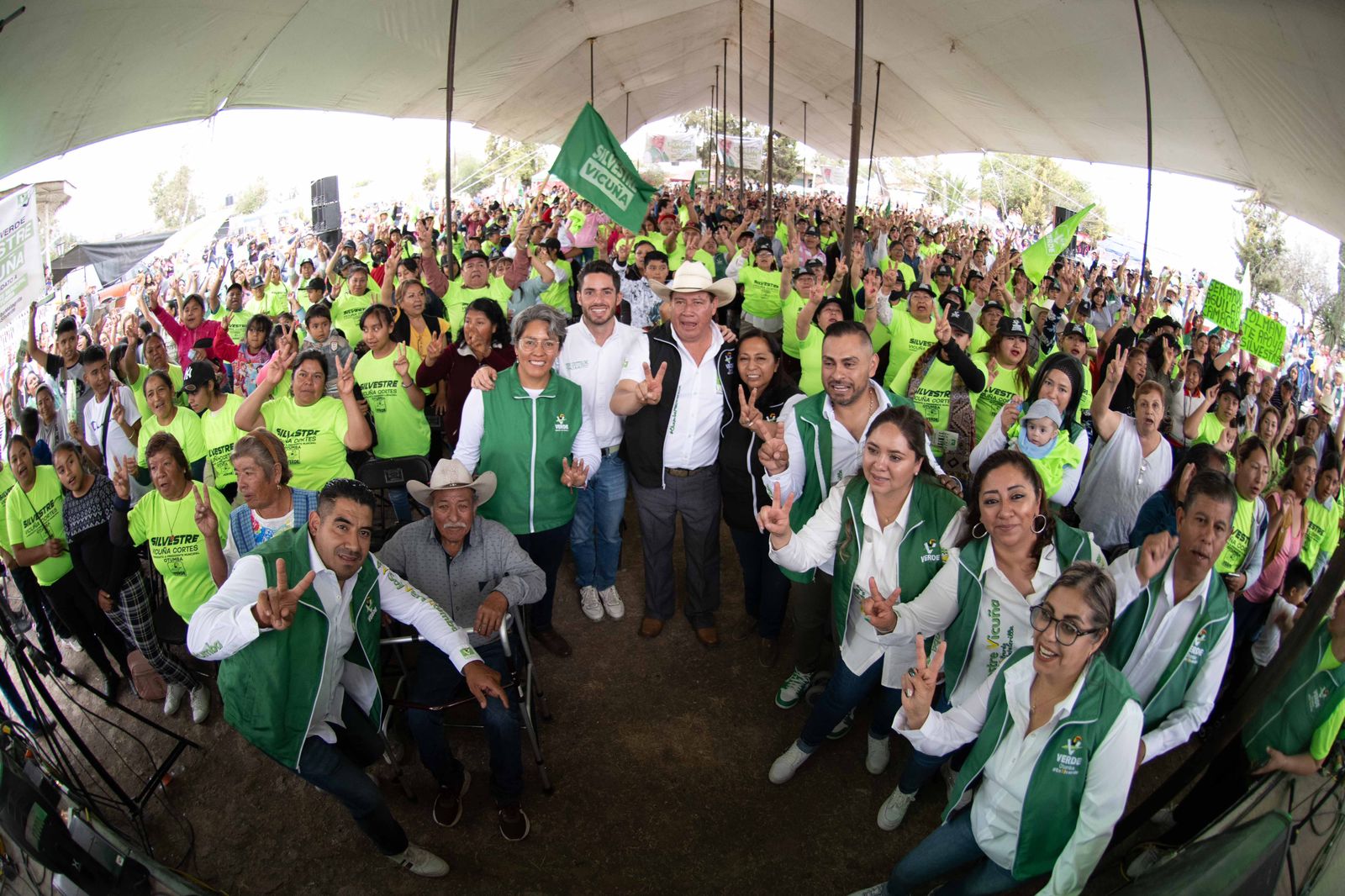 “Plana mayor” del PVEM acude a los arranques de campaña