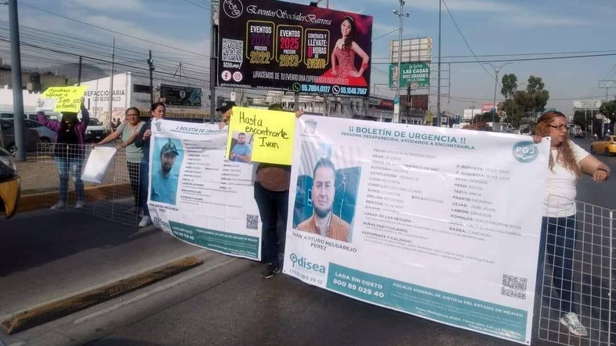 Coacalco: Familiares bloquean la López Portillo a un mes de la desaparición de Ivan Melgarejo