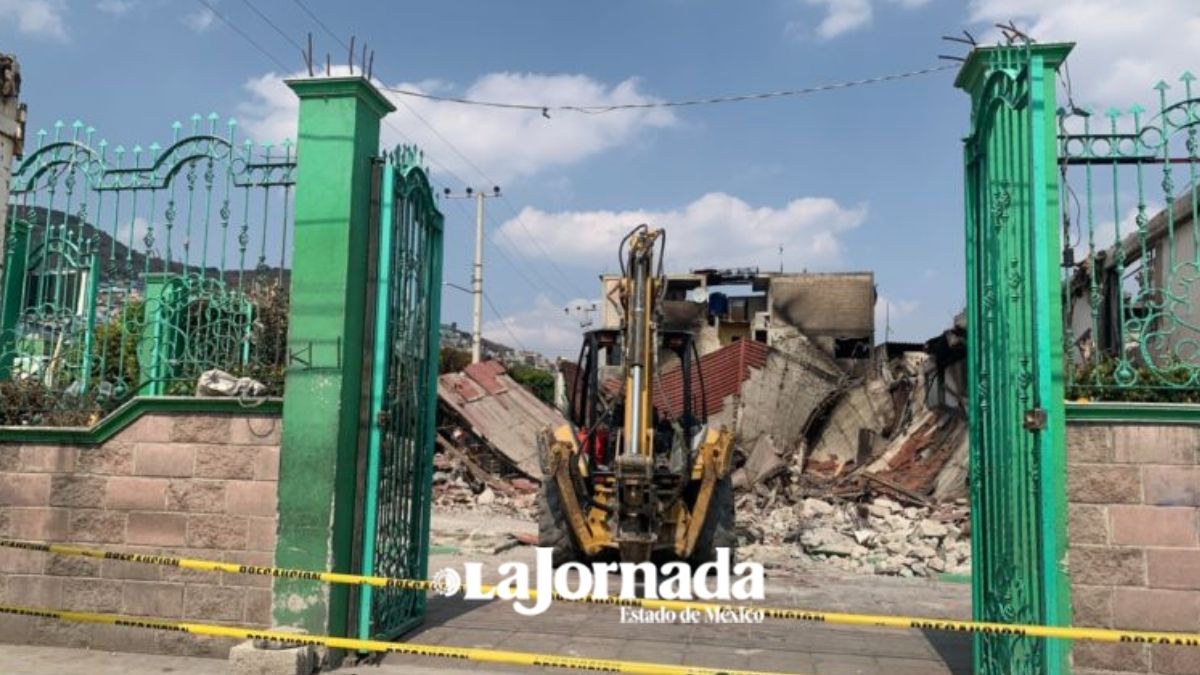 Ecatepec: Organizan rifas para reconstruir iglesia