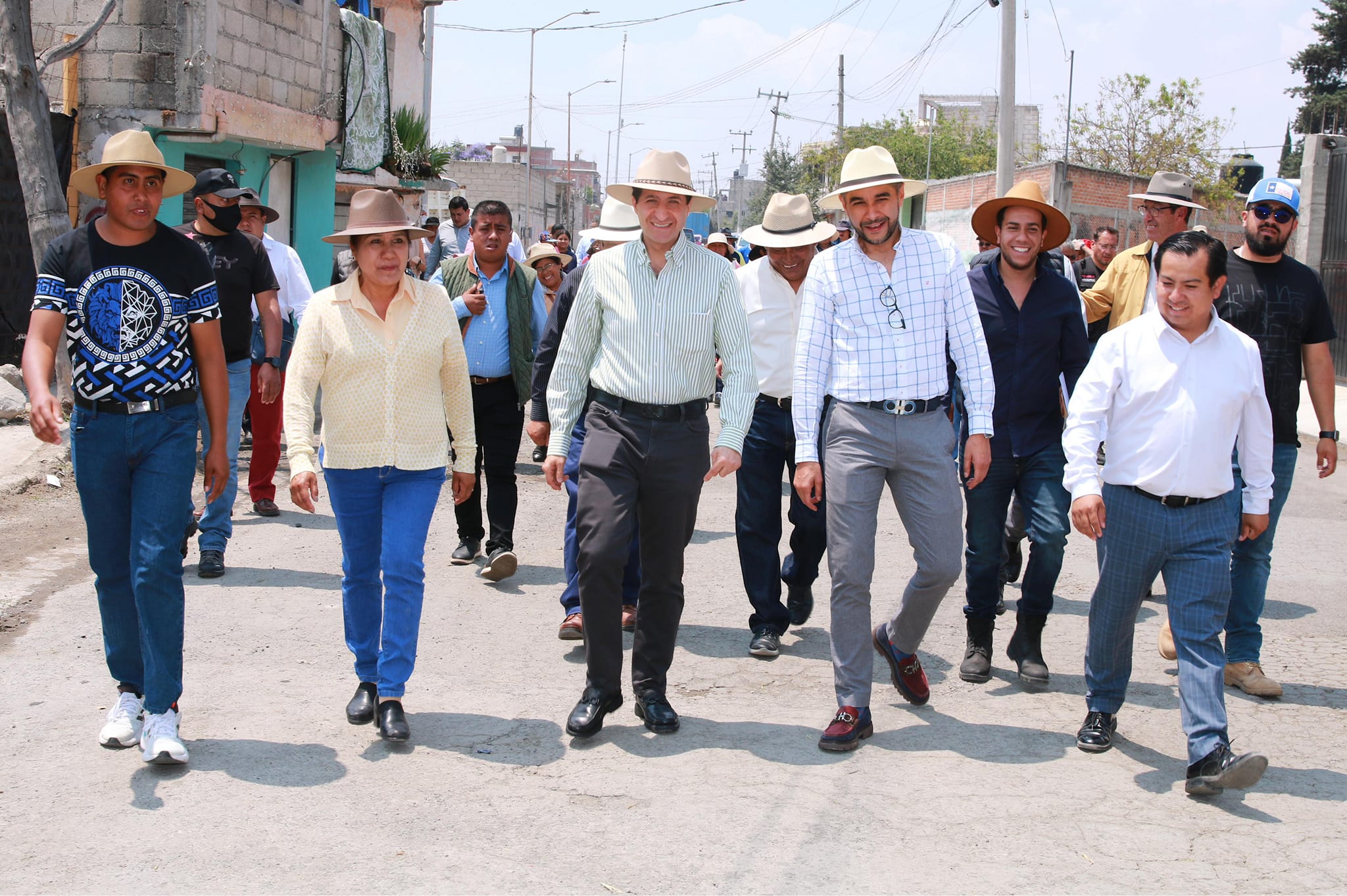 Toluca: Supervisan construcción de drenaje sanitario en San Mateo Otzacatipan