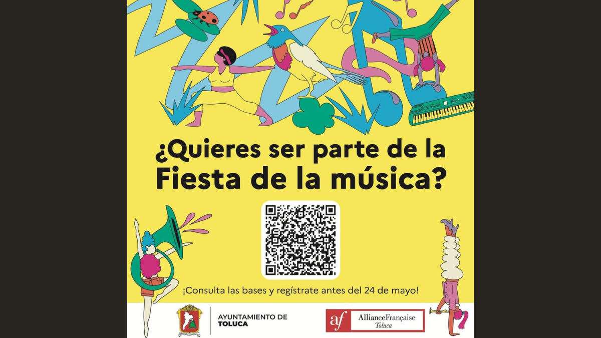 El Ayuntamiento de Toluca, invita a los músicos locales a participar en la “Fiesta de la Música”