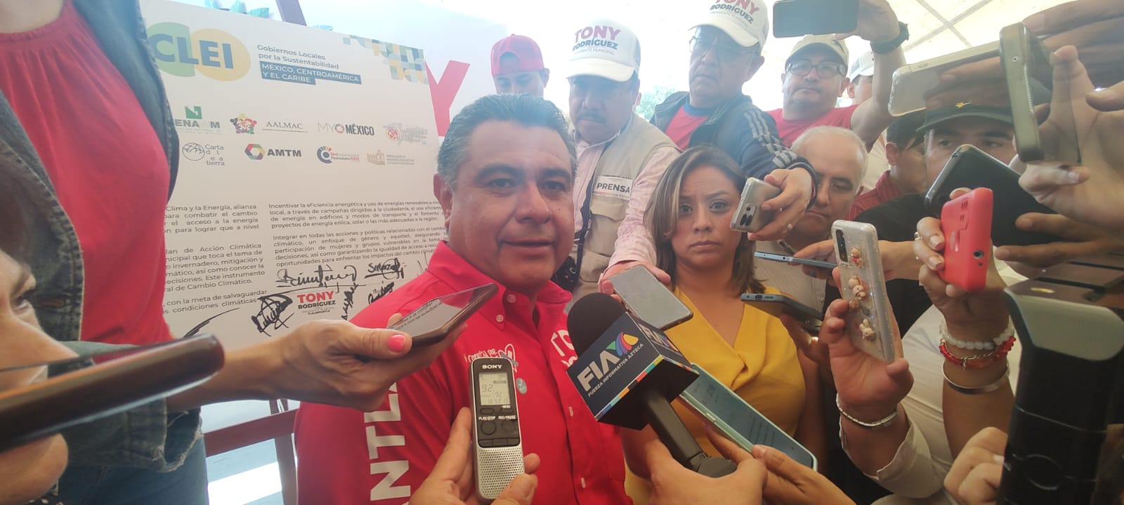 Aclara Tony Rodríguez que “no se esta vendiendo el agua en Tlalnepantla”