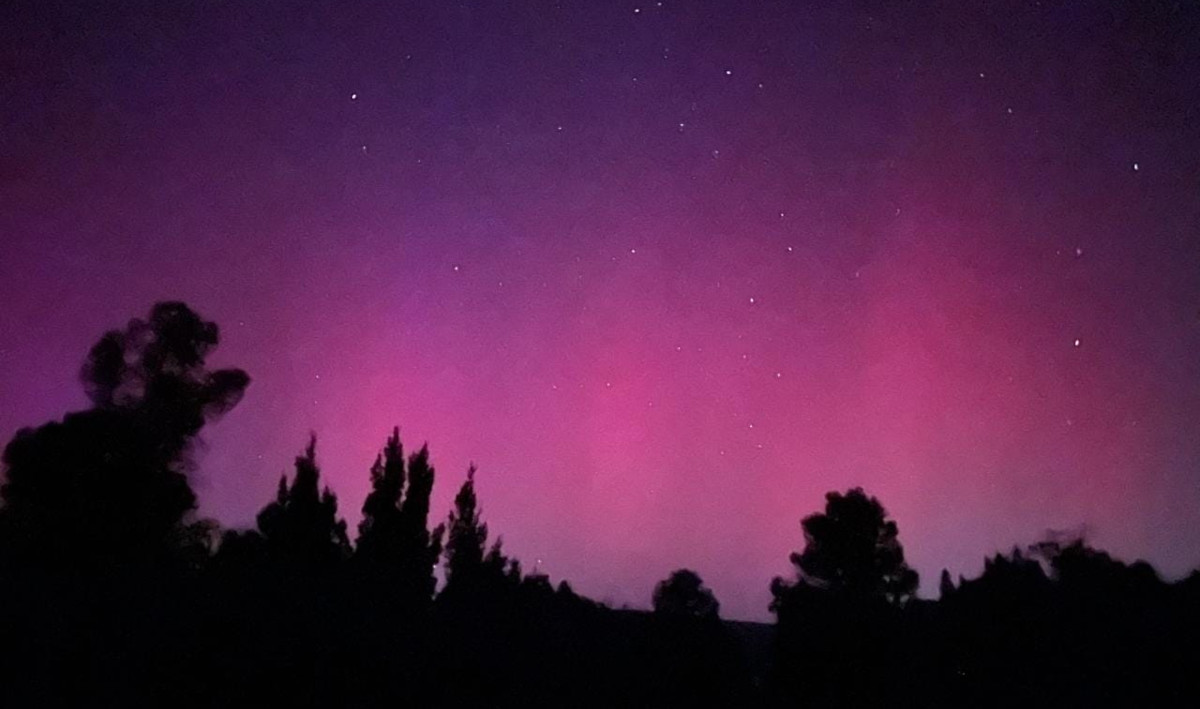 ¡ESPECTACULAR! Auroras boreales iluminaron el cielo de varios estados en México tras la tormenta solar