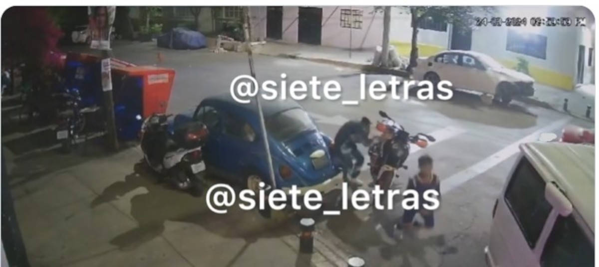 VIDEO: Ejecutan a narcomenudista frente a menor en segundos