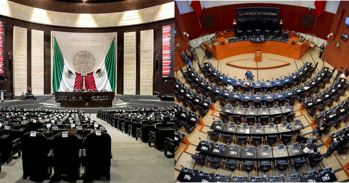 Morena mantiene mayoría en el Senado y Cámara de Diputados