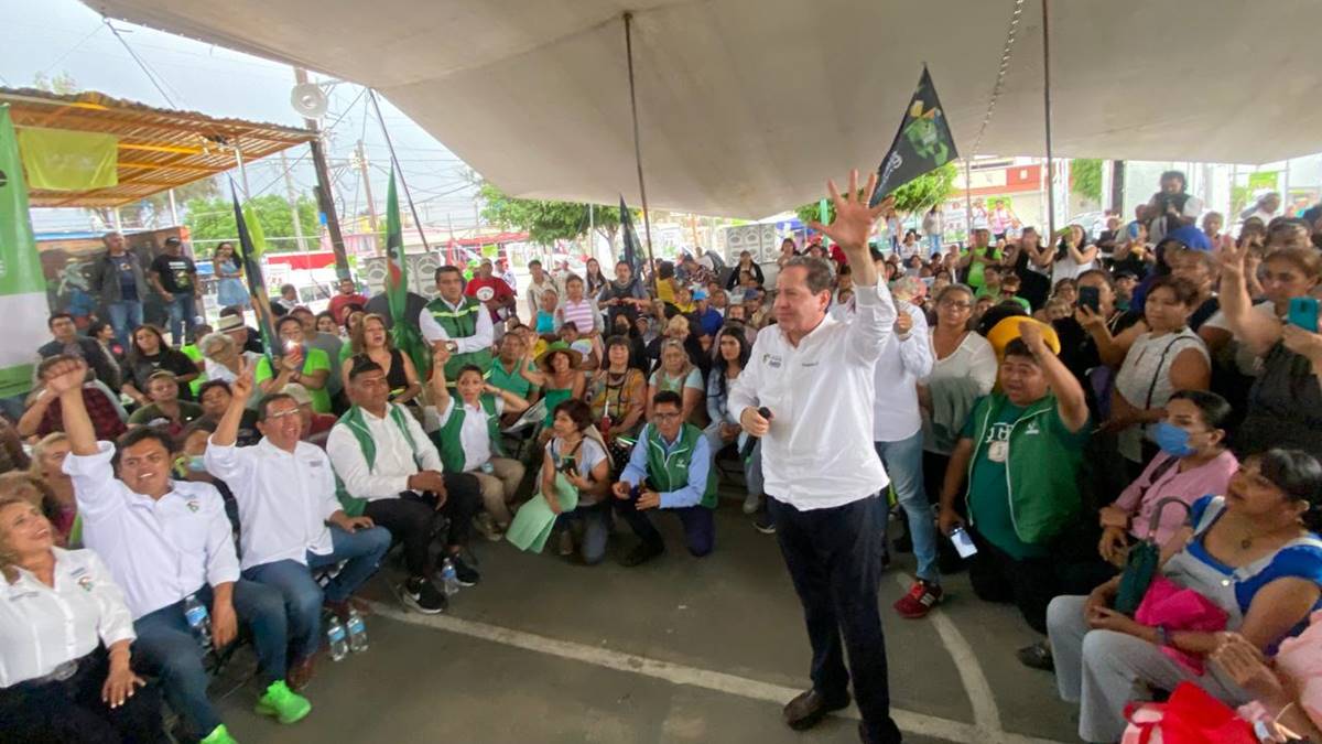 Eruviel Ávila: Equipo verde, Sheinbaum y Delfina vendrán buenos tiempos para Ecatepec