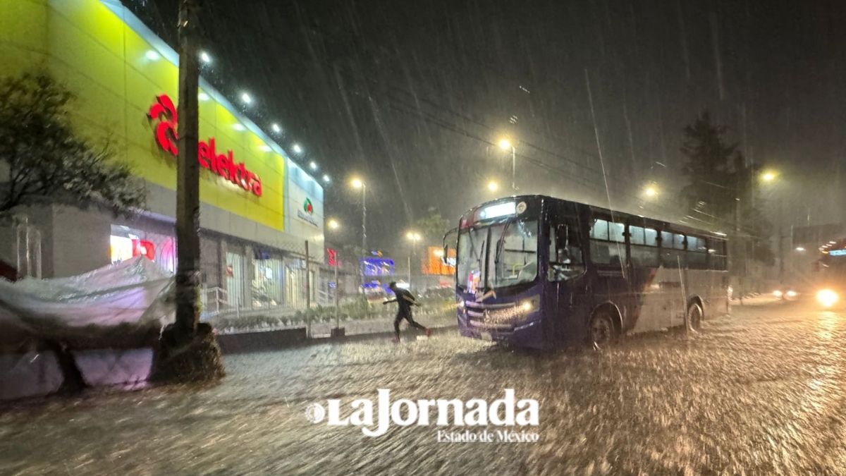 ¡Tláloc escuchó las súplicas! Graniza en estos puntos del Edomex