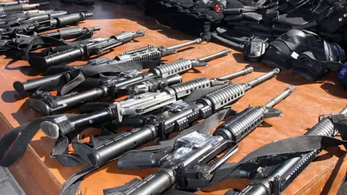 Ingresan al país 20 mil armas ilegales procedentes de EU