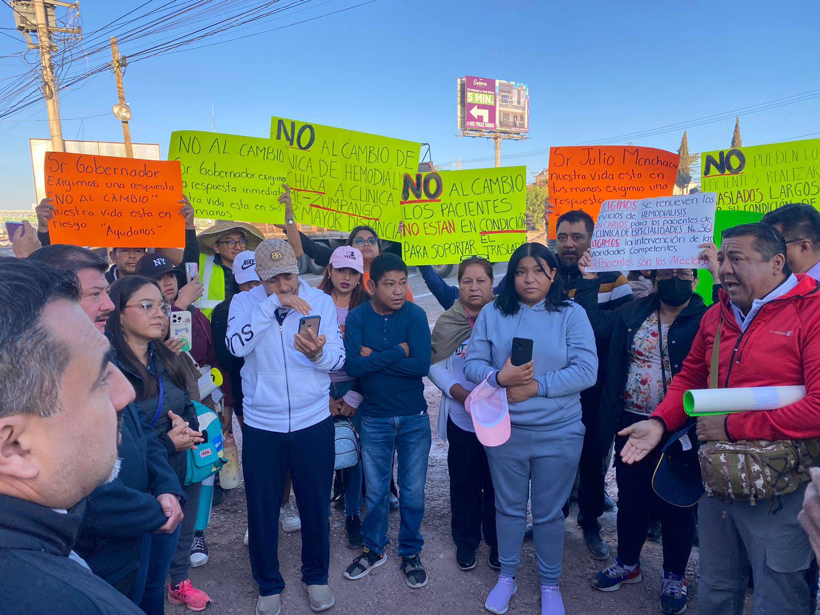 Reportan bloqueo en la carretera México-Pachuca