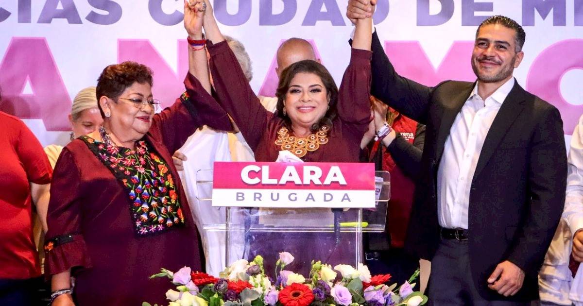 Clara Brugada gana la jefatura de Gobierno de la Ciudad de México