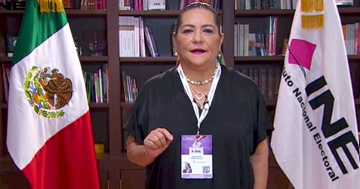 Llama presidenta del INE a esperar los resultados de la elección