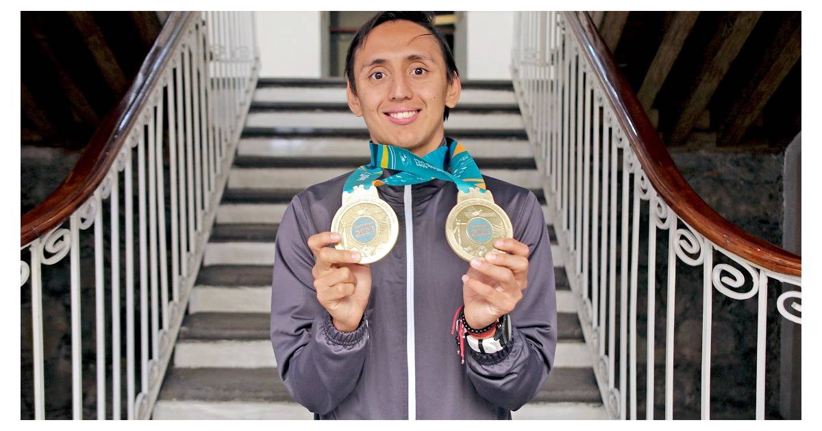 Del Edomex a París 2024: Él es Emiliano Hernández, atleta abanderado para los Juegos Olímpicos