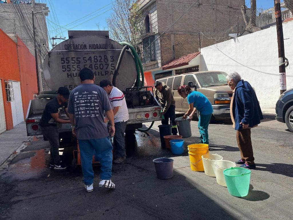 Se suspende el servicio de agua potable en 10 colonias de Nezahualcóyotl