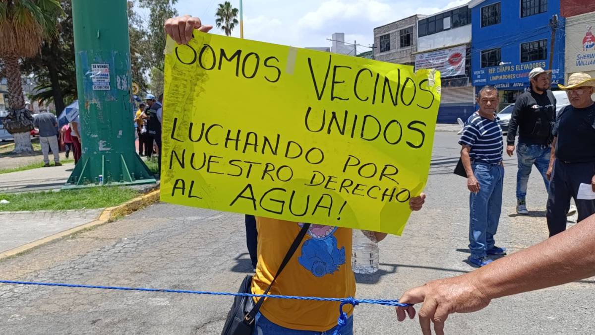 ”Luchamos por nuestro”; vecinos de Ecatepec